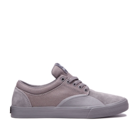 Tenis Bajos Supra CHINO Hombre Gris/Gris (MX-96152)